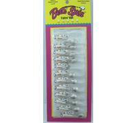 Betts 021GR-42N 1" 1/32 Oz Beetle Spin White Coach Dog Carta Di 12