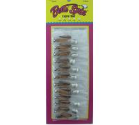 Betts 021GR-44N Beetle Spin Grub 1" 1/32 oz Glitter Arancio Granchio Carta Di 12