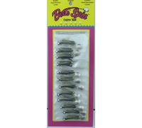 Betts 021ST-24N 1/32 Oz Beetle Spin Split Tail Bk Yel Stripes Carta Di 12