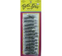 Betts 022GR-41N 1-1/4" 1/16 Oz Beetle Spin Nero Coach Dog Carta Di 12