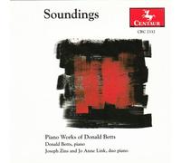 Betts - Soundings: Piano Works