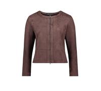 BETTY BARCLAY Giacca in similpelle marrone | 42