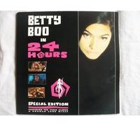 Betty Boo - 24 hours-The Remixes (Oratronic Mix by Vince Clarke/Norman Cook Remix, 1990, foc, b/w 'Boo megamix' by DJ Streets Ahead) / Vinyl Maxi Single [Vinyl 12'']