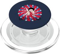Betty Boop Americana Patriot Lampeggiante Boop PopSockets PopGrip per MagSafe