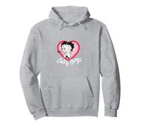 Betty Boop Blow A Kiss PAPL1958 Felpa con Cappuccio