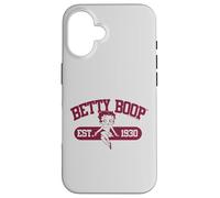 Betty Boop Est. 1930 Stile Varsity Custodia per iPhone 16