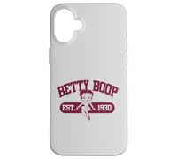 Betty Boop Est. 1930 Stile Varsity Custodia per iPhone 16 Plus