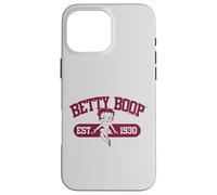 Betty Boop Est. 1930 Stile Varsity Custodia per iPhone 16 Pro Max