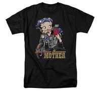 Betty Boop - Non La Tua Madre Comune - T-Shirt Unisex A Maniche Corte - Nera