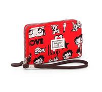 Betty Boop Rouge-Portafoglio HS, Rosso, 15.5 x 10 cm
