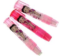 Betty Boop Star Struck - Gomma profumata a scatto meccanico (confezione da 3)