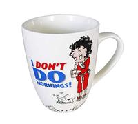 Betty Boop - Tazza da tè/caffè, motivo: Don't Do Mornings