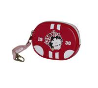 Betty Boop Varsity-Portamonete Pill, Borgogna, 12 x 8,5 cm