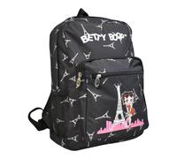 Betty Boop Zaino Grande In Microfibra Rosa - BN91516