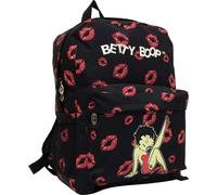 Betty Boop Zaino Grande In Microfibra Rosa - BN91516