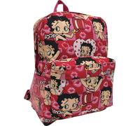 Betty Boop Zaino Grande In Microfibra Rosa - BN91516