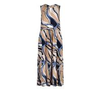 Betty & Co 1494/3046 Vestito, Naturale/Blu, 50 Donna