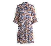Betty & Co Abito crema / blu / caramello Donna - Abbigliamento - Taglie comode - Abiti - Abiti camicia Betty & Co 40