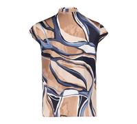 Betty & Co Camicia da donna beige / crema / blu / blu scuro, Taglia S