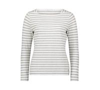 Betty & Co Maglietta grigio sfumato / bianco perla Donna Betty & Co XXL