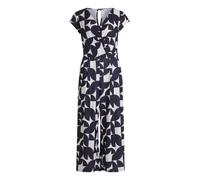Betty & Co Tuta da donna a maniche corte, taglia 44, nero/bianco