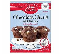 Betty Crocker Chocolate Chunk Muffin Mix con custodie per muffin (335 g) - Co...