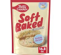 Betty Crocker Mix morbido per biscotti al forno, pastella per torta di compleanno aromatizzata, 500 ml