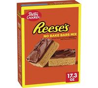 Betty Crocker REESE'S - Burro di arachidi No Bake Bars Mix con glassa al cioccolato al latte Hershey, 500 ml