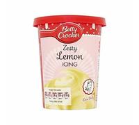 Betty Crocker Zesty glassa al limone 400 g - confezione da 4