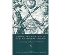 Betty Travitsky Female and Male Voices in Early Modern Englan (Copertina rigida)