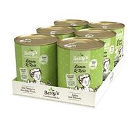 Betty's cucina rustica per cani agnello e riso 6 x 800 g Adatto a tutte le razze di cani, alta biodisponibilità Prestiamo attenzione alla migliore qualità..