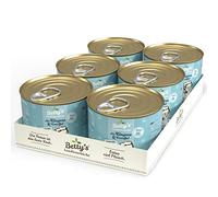 Betty's Cucina rustica per cani, canguro con patate e pollame, 6 x 200 g, adatta per tutte le razze di cani, alta biodisponibilità, prestiamo attenzione alla migliore qualità