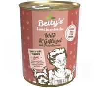 Bettys Landhausküche Barattolo per Cane - Selvaggio & Pollame 6 X 400g (15,79 €/