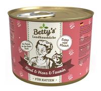 Bettys Landhausküche Barattolo per Gatto - Manzo & Cuore 6 X 200g (21,58 €/ KG)