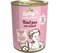 Betty's Landhausküche Cibo per Cani - Manzo con Olio di Lino - 400 g