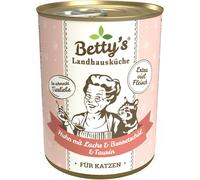 Bettys Landhausküche Barattolo per Gatto - Con Pollo & Salmone 6 X 400g (14,96