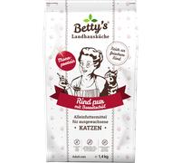 Betty's Landhausküche Cibo Secco per Gatti - Manzo Puro - 1,40 kg