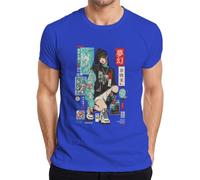 Between Dreams and Reality Anime Japan Y2K - Maglietta da uomo, Blu, S