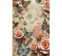Between Petals and Time: A Vintage- Modern Junk Journal for Creative Exploration