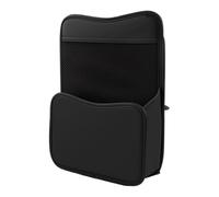 Between Seat Car Organizer, PU Leather Storage Bag with Compartments, Universal Car Gap Filler Organizer for Snack Key Cup Purse, for SUV Sedan Backseat Vehicle Road Trip Travel