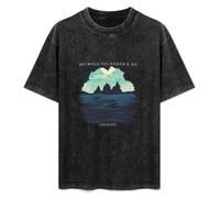 Between The Buried And Me T Mens Fashion Cotton Round Neck Short Sleeve Tops T-Shirt Black XL