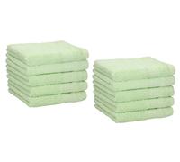 Betz 10 Lavette salvietta asciugamano per il bidet Palermo 100% cotone misure 30 x 30 cm Colore verde