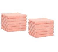 Betz 12 asciugamani per ospiti Palermo 100% cotone misure 30 x 50 cm colore albicocca