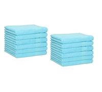 Betz 12 asciugamani per ospiti Palermo 100% cotone misure 30 x 50 cm colore turchese