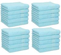Betz 20 Lavette salvietta asciugamano per il bidet Neapel 100% cotone misure 30 x 30 cm diversi colori Colore turchese