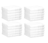 Betz 20 Lavette salvietta asciugamano per il bidet Palermo 100% cotone misure 30 x 30 cm colore bianco