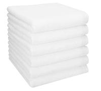 Betz 6 pezzi Asciugamani BERLIN 100% cotone 50x100cm Colore bianco - BERLIN