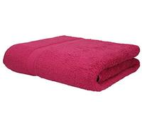 Betz Asciugamano da Doccia Palermo, Misure: 70 x 140 cm, 100% Cotone Colore Rosso Cranberry