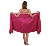 Betz Asciugamano da sauna PALERMO 80x200 cm 100% cotone Colore rosso cranberry