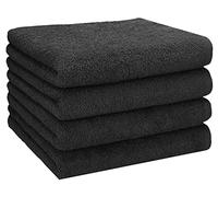 Betz BERLIN Confezione da 4 asciugamani set asciugamano misura 50x100 cm 100% cotone